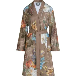 Bath & Living Vandyck Bathrobe EMILY Brownie, floral print (BAGE21202)