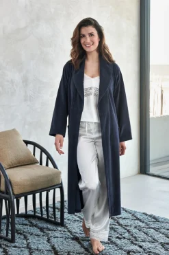 Bath & Living Vandyck Bathrobe GRACE Smoke Green (BAGE21203)