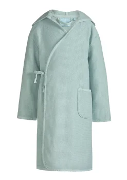 Kids Bath & Living Vandyck Bathrobe KIDS Girls Celadon Green (BADO19203)