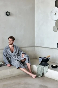 Bath & Living Vandyck Bathrobe KYOTO Olive-113 (BAEG17201)