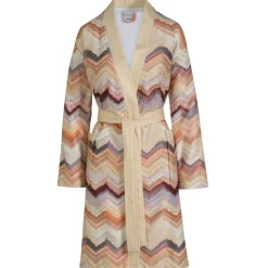 Bath & Living Vandyck Bathrobe MAY multicolor, soft yellow