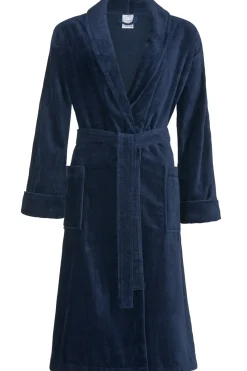 Bath & Living Vandyck Bathrobe PRESTIGE color dark blue (BAPA19202)