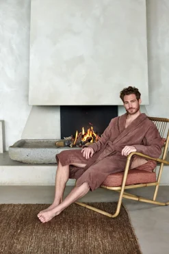 Bath & Living Vandyck Bathrobe PRESTIGE color Brownie (BAPA19202)