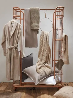 Bath & Living Vandyck BEAUMONT bathrobe Vintage Green-166 (BAGE14201)