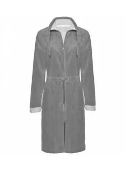 Bath & Living Vandyck CHICAGO bathrobe Mole Gray-001