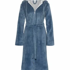 Bath & Living Vandyck DUCHESS bathrobe color China Blue-406 (BAGE17203)
