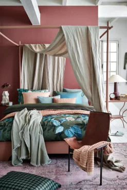 Kids Bath & Living Vandyck Duvet cover BUZZ Olive 140x220 cm (satin) SABR21215