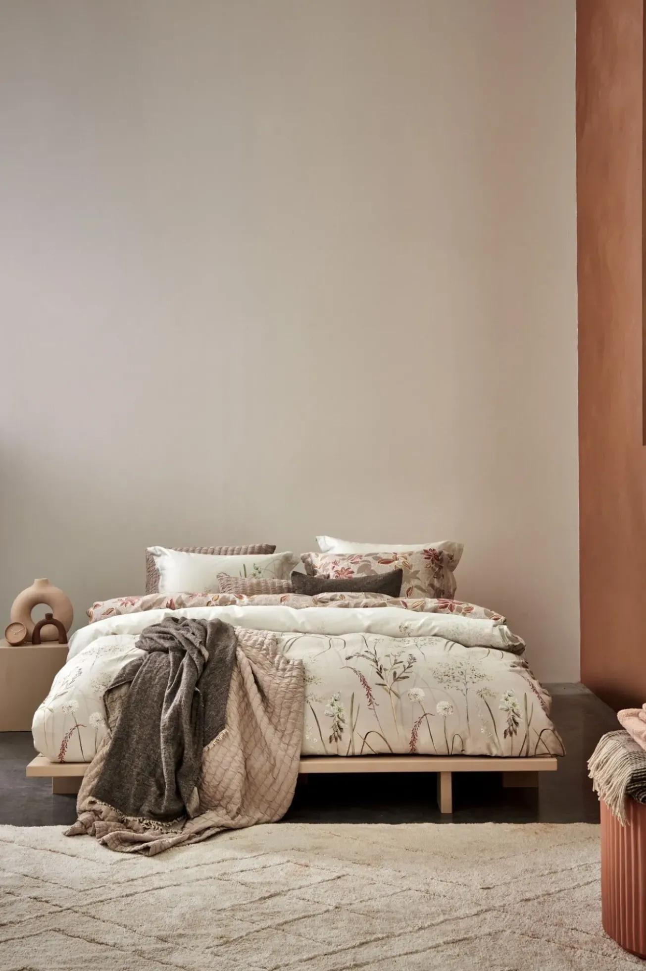Bath & Living Vandyck Duvet cover CASHMERE GLOW linen 240x220 cm (satin cotton)