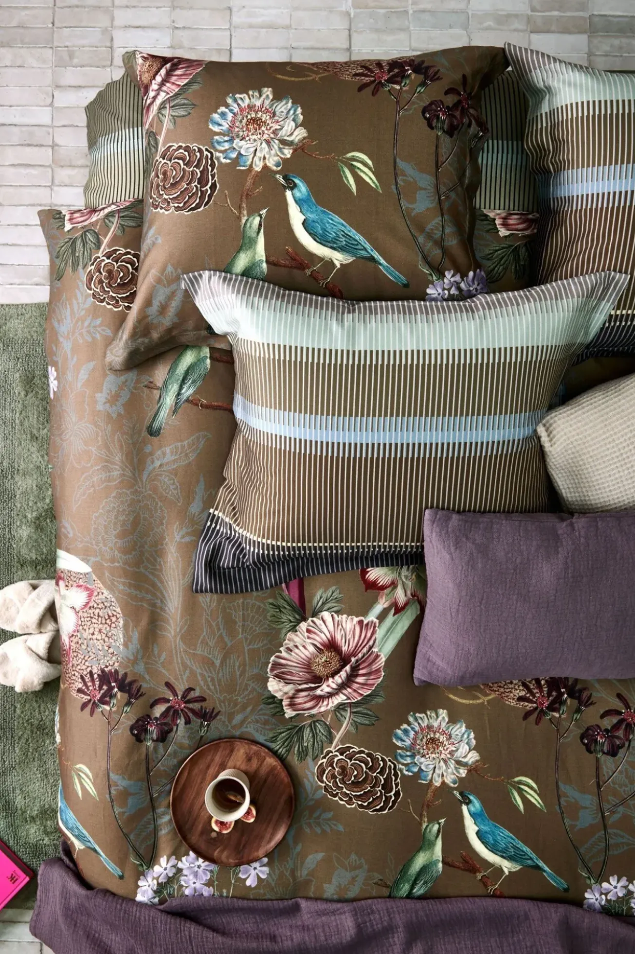 Bath & Living Vandyck Duvet cover DASHY multi 240x220 cm (satin cotton)