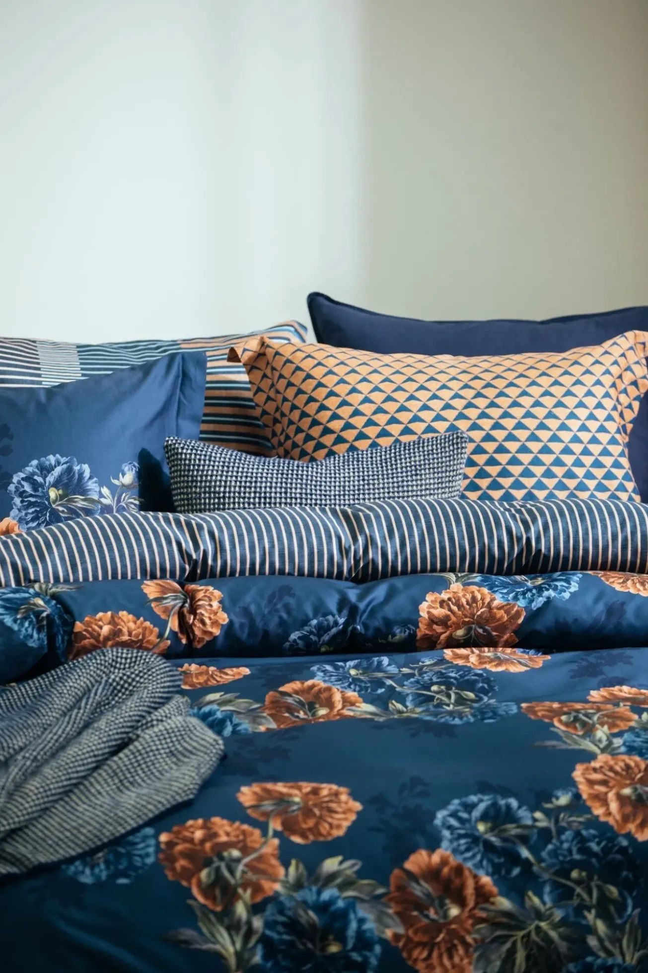 Bath & Living Vandyck Duvet cover DIAMONDS Oceanview 140x220 cm (satin cotton)
