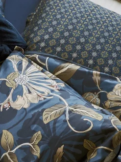 Bath & Living Vandyck Duvet cover ENERGIZE Blue Ink 140x220 cm (satin cotton)