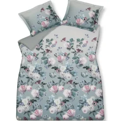 Bath & Living Vandyck Duvet cover FLORAL CHARM Pearl Blue 140x220 cm (satin) SAM122105