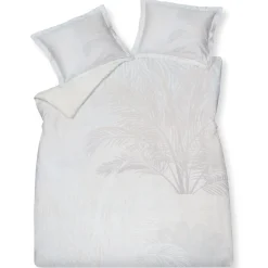 Bath & Living Vandyck Duvet cover FLOWER PATTERN Cream Tan 200x220 cm (satin cotton)