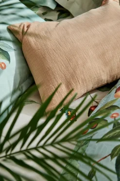 Bath & Living Vandyck Duvet cover FRUIT GARDEN Light Green 140x220 cm (satin cotton)