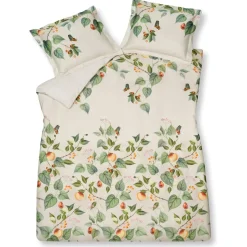 Bath & Living Vandyck Duvet cover FRUIT GARDEN Cream Tan 140x220 cm (satin cotton)