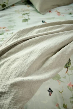 Bath & Living Vandyck Duvet cover GARDENIA Smoke Green 140x220 cm (satin cotton)