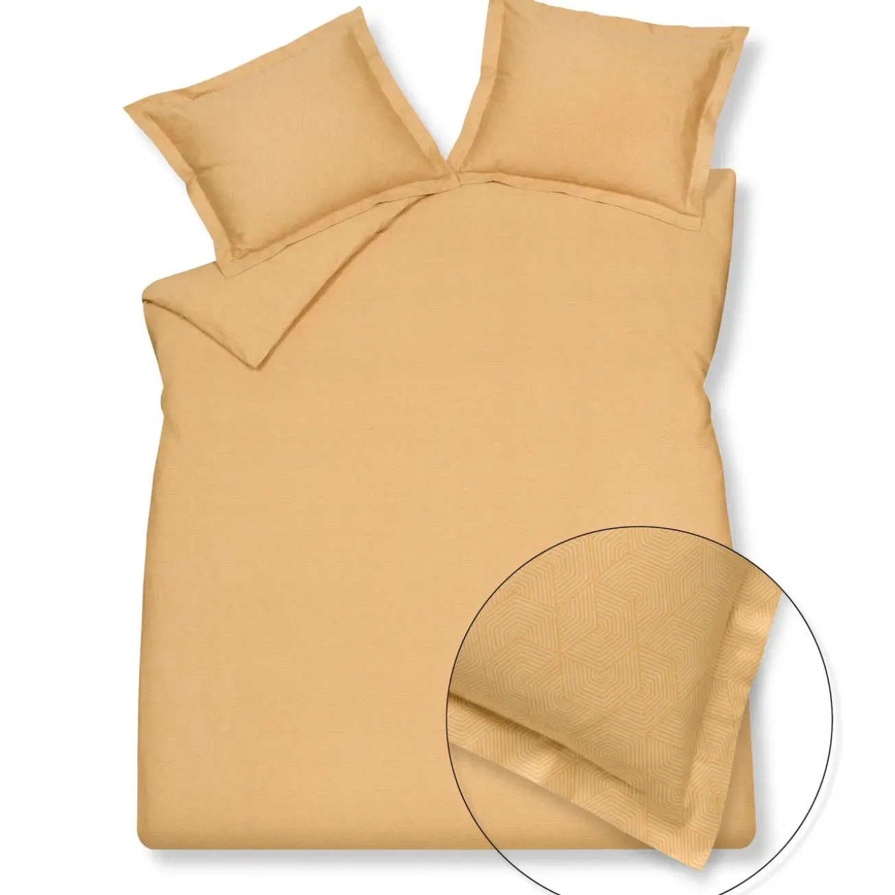 Bath & Living Vandyck Duvet cover GEOMETRICAL Apricot Blush 240x220 cm (SABB23106)