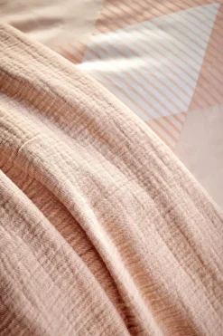 Bath & Living Vandyck Duvet cover GLAZE Apricot Blush 140x220 cm (satin cotton)