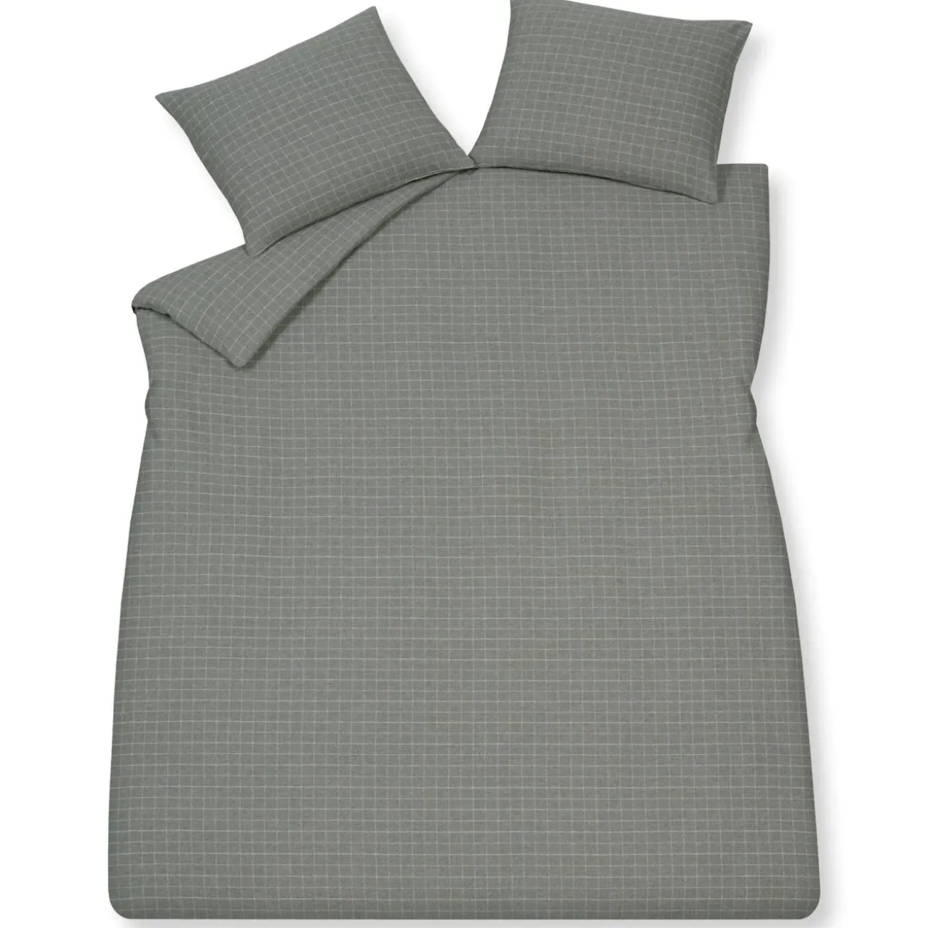 Bath & Living Vandyck Duvet cover GOTENBURG Gray 140x220 cm (flannel)