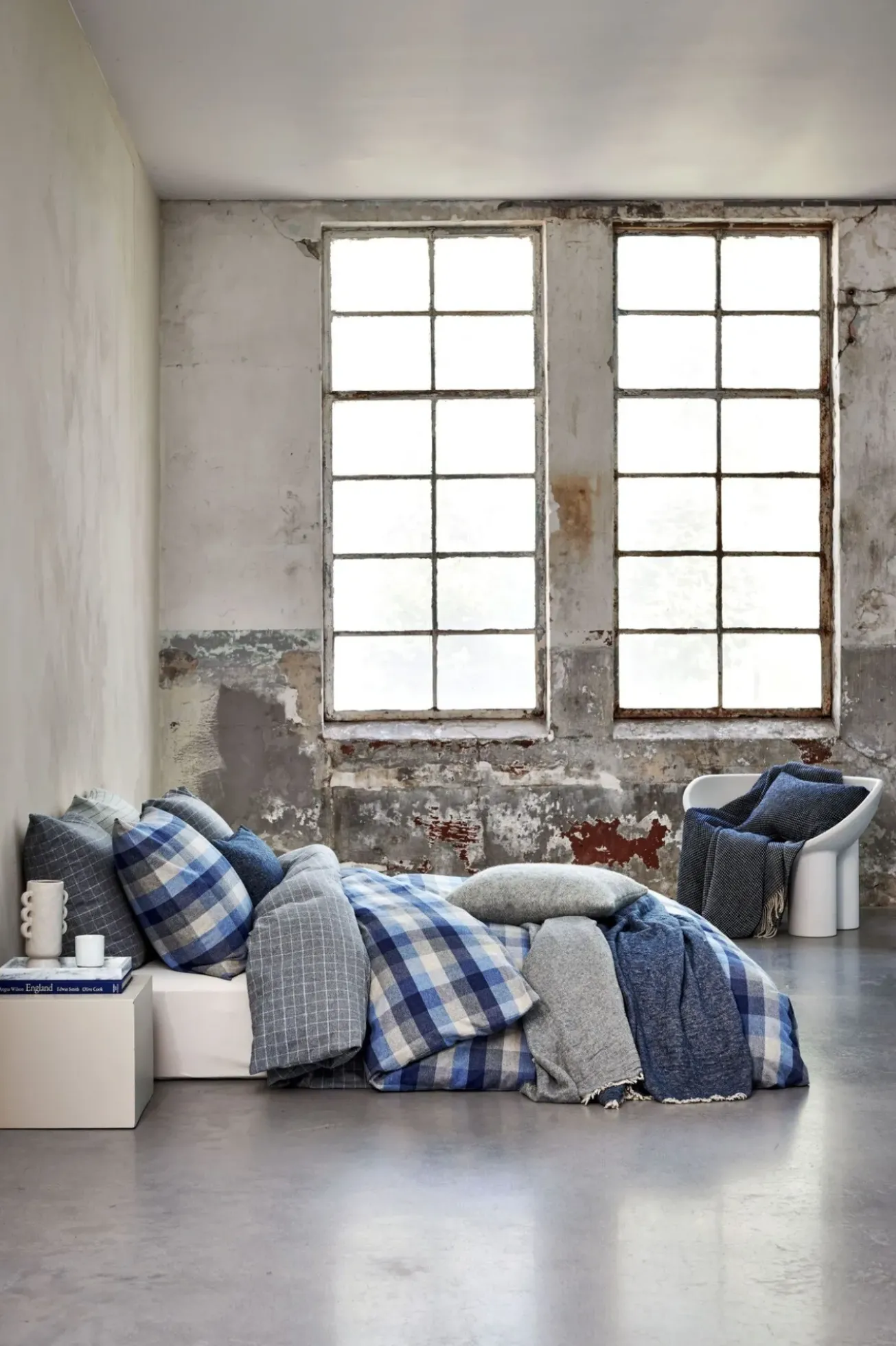 Bath & Living Vandyck Duvet cover GOTENBURG Gray 140x220 cm (flannel)