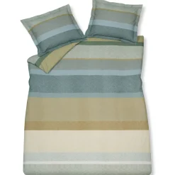 Bath & Living Vandyck Duvet cover GREEN SHOOT smoke green 240x220 cm (cotton)