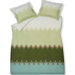 Bath & Living Vandyck Duvet cover HAPPY SLEEP Smoke Green 140x220 cm (satin cotton)