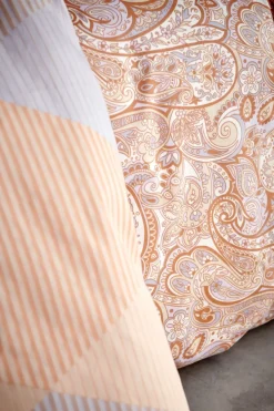 Bath & Living Vandyck Duvet cover HAPPY FEVER Apricot Blush 200x220 cm (satin cotton)