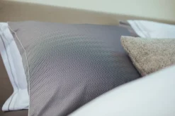 Bath & Living Vandyck Duvet cover HOME Milano Off Black 200x220 cm (satin cotton)