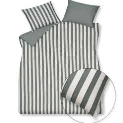 Bath & Living Vandyck Duvet cover HOME 97 Off Black 200x220 cm (cotton / tencel)