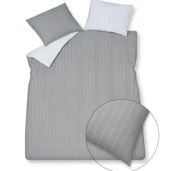 Bath & Living Vandyck Duvet cover HOME Puglia Gray 200x220 cm (percale cotton)
