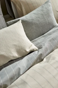 Bath & Living Vandyck Duvet cover HOME Puglia Gray 140x220 cm (percale cotton)