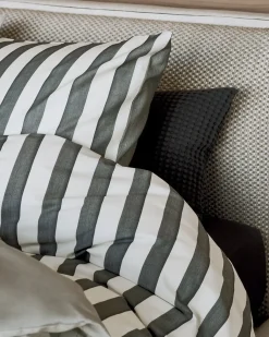 Bath & Living Vandyck Duvet cover HOME 97 Off Black 140x220 cm (cotton / tencel)