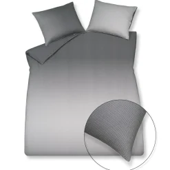 Bath & Living Vandyck Duvet cover HOME Milano Off Black 140x220 cm (satin cotton)