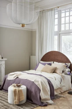 Bath & Living Vandyck Duvet cover LIGHT FEATHER Cream tan 200x220 cm (cotton) CLBB22214