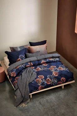 Bath & Living Vandyck Duvet cover MIDNIGHT HOUR Blue Ink 200x220 cm (satin cotton)
