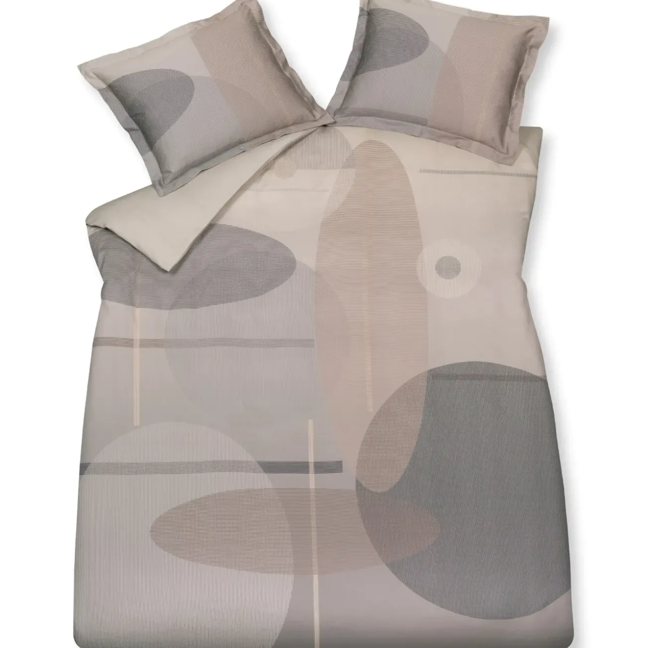 Bath & Living Vandyck Duvet cover MIRACLE Sand 200x220 cm (satin cotton)