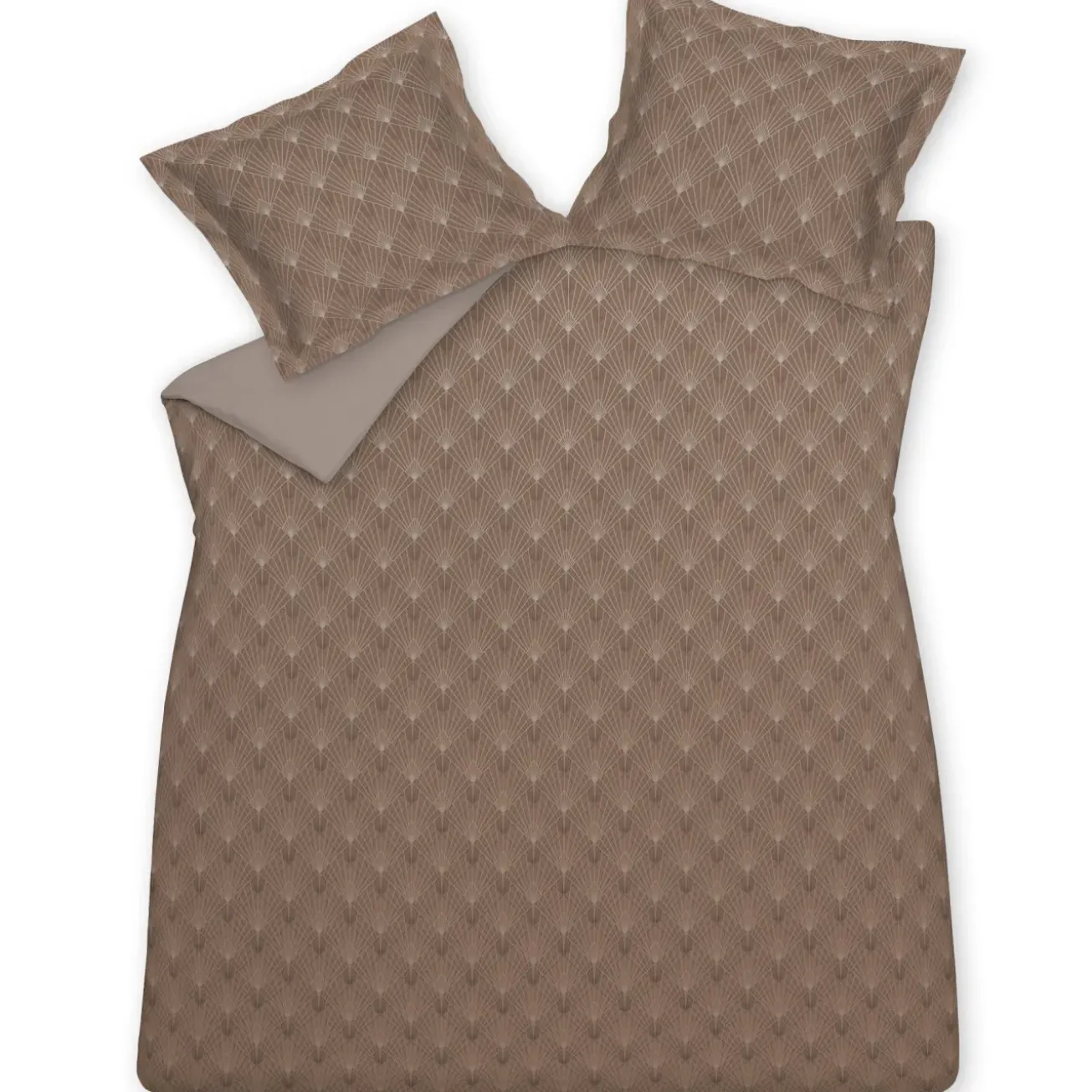 Bath & Living Vandyck Duvet cover MORNING STAR Fudge 200x220 cm (SAM122230)