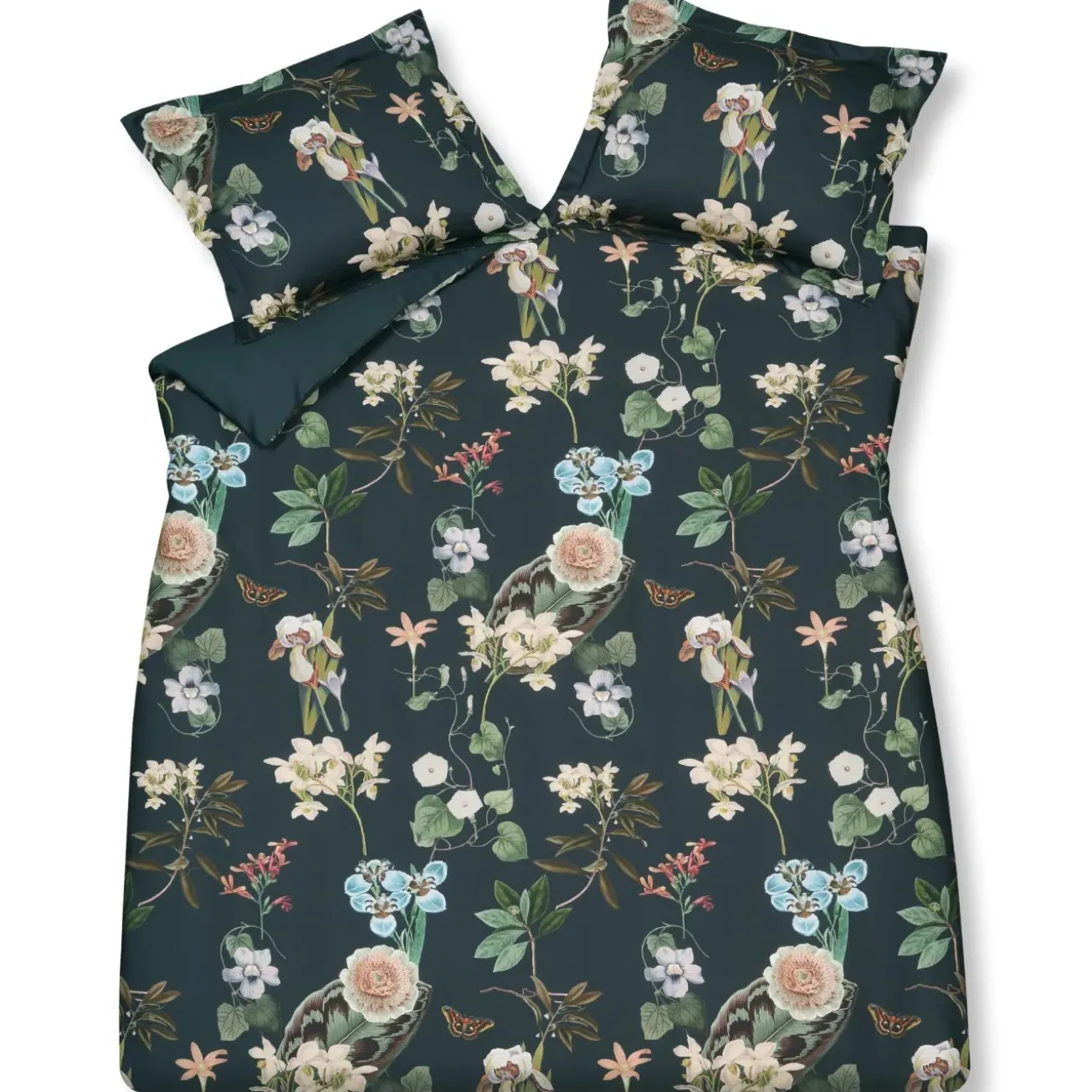 Bath & Living Vandyck Duvet cover PARADISO Blue Ink 200x220 cm (satin cotton)