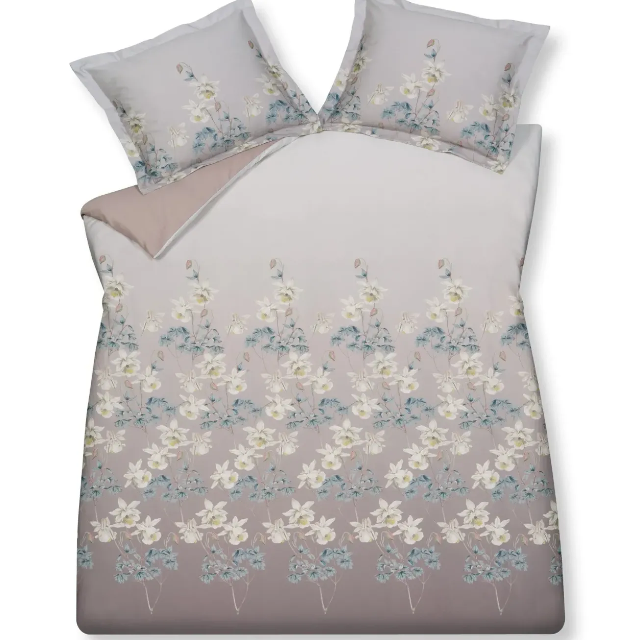 Bath & Living Vandyck Duvet cover PEACEFUL Stone 140x220 cm (satin) SAM122110