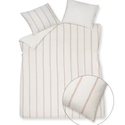 Bath & Living Vandyck Duvet cover PURE 77 Off White 240x220 cm (linen/cotton)
