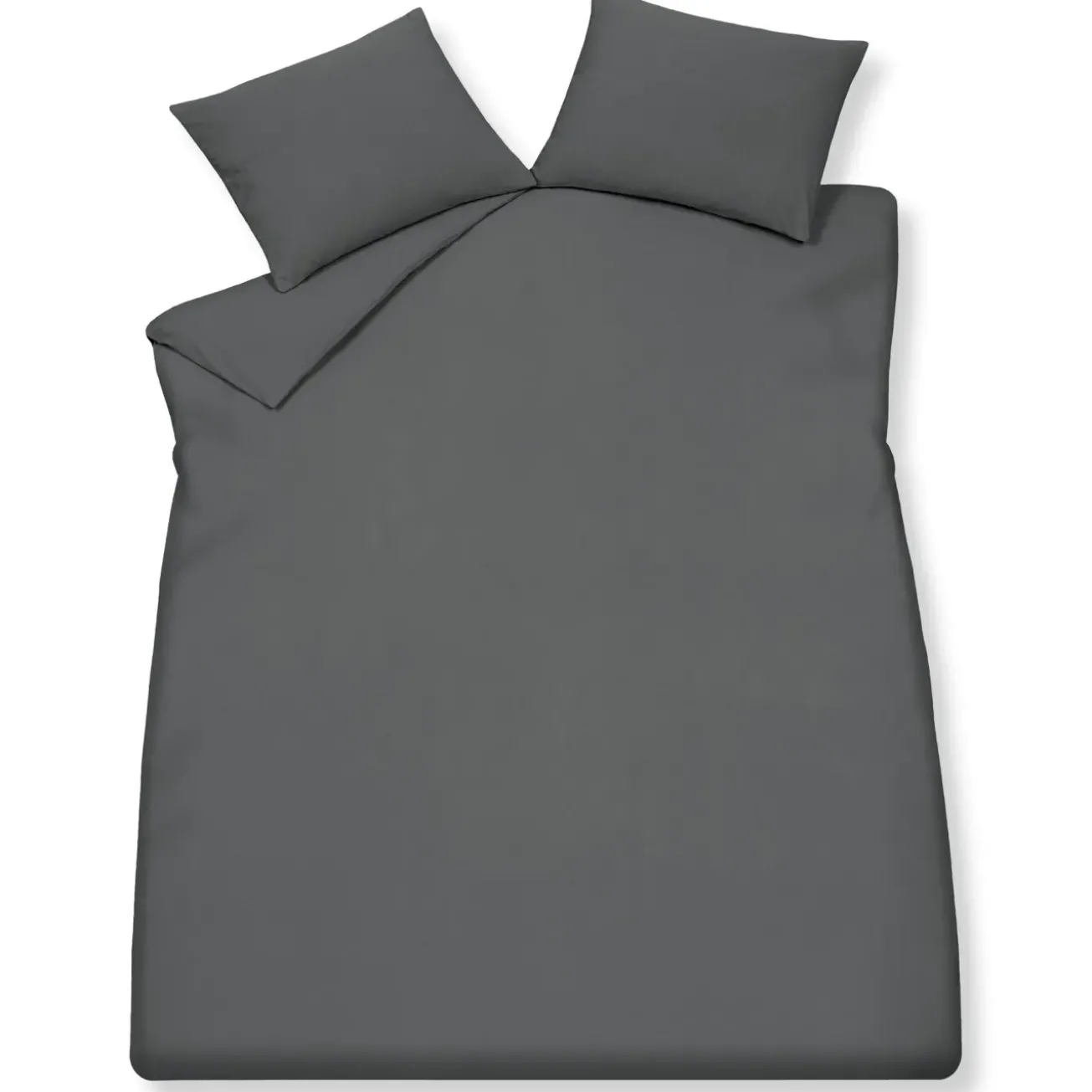 Bath & Living Vandyck Duvet cover PURE 66 Off Black 140x220 cm (hemp / cotton)