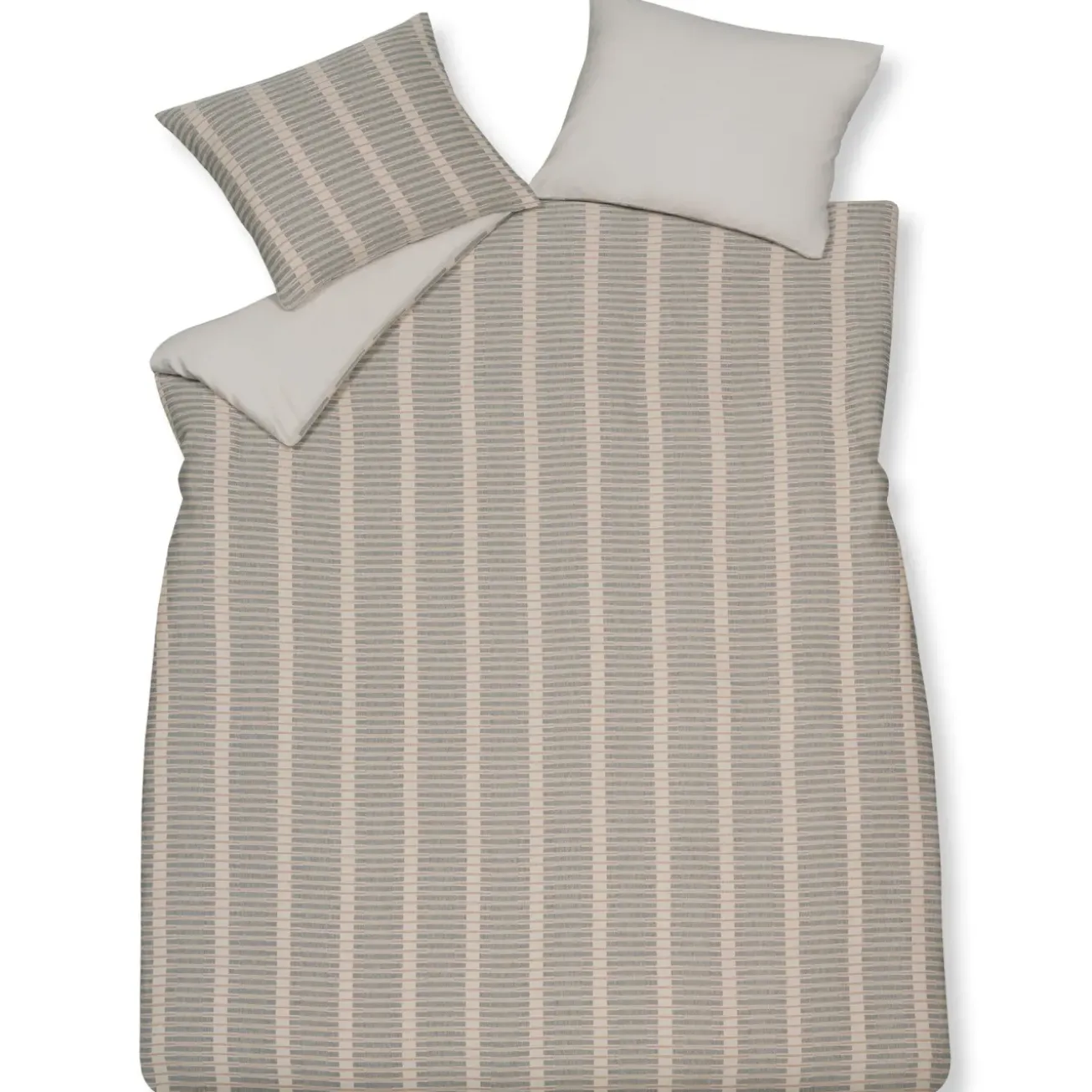 Bath & Living Vandyck Duvet cover PURE 73 stone 200x220 cm