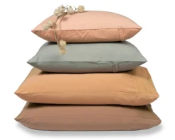 Bath & Living Vandyck Duvet cover PURE 07 Brownie 200x220 cm (linen / satin cotton) PRSA17207