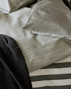 Bath & Living Vandyck Duvet cover PURE 72 Coolgrey 240x220 cm (linen/cotton)