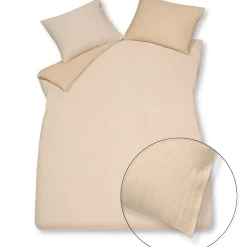 Bath & Living Vandyck Duvet cover PURE 41 Light Honey 140x220 cm (linen / cotton) PRSA20141