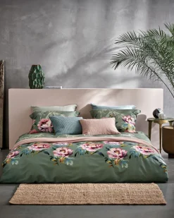 Bath & Living Vandyck Duvet cover PURE 24 Smoke Green 240x220 cm (PRNC18224)