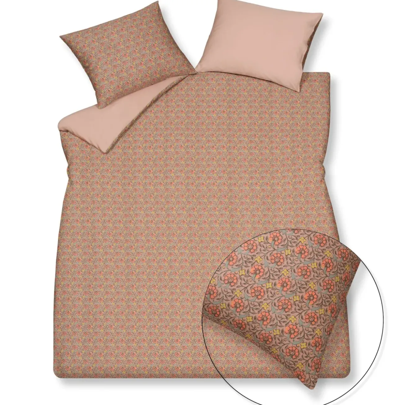 Bath & Living Vandyck Duvet cover PURE 70 multi 240x220 cm (satin cotton)