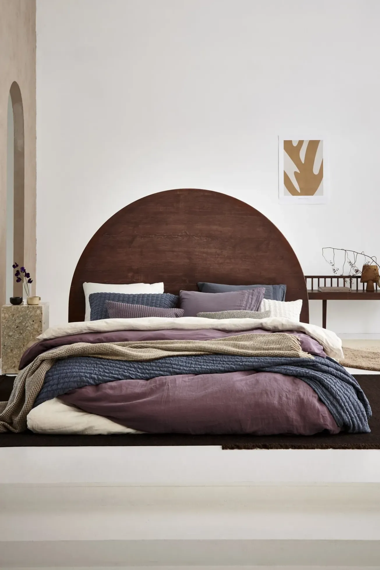 Bath & Living Vandyck Duvet cover PURE 07 Oceanview 200x220 cm (linen / satin cotton) PRSA17207