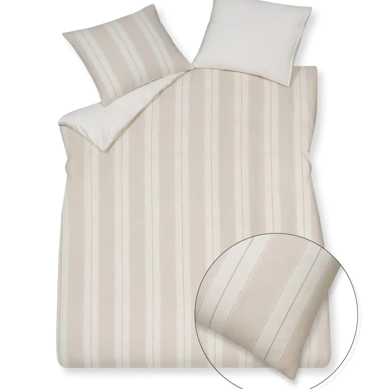 Bath & Living Vandyck Duvet cover PURE 78 Linen 140x220 cm (linen/cotton)