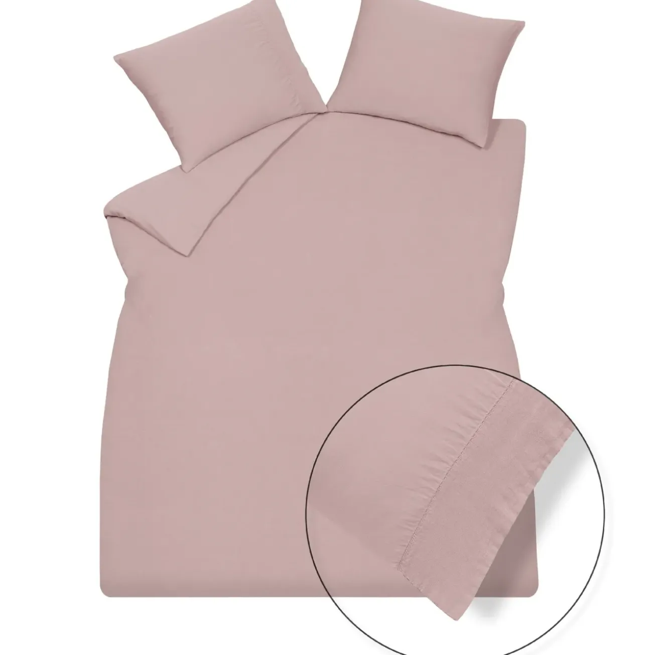 Bath & Living Vandyck Duvet cover PURE 07 Viola 240x220 cm (linen / satin cotton) PRSA17207